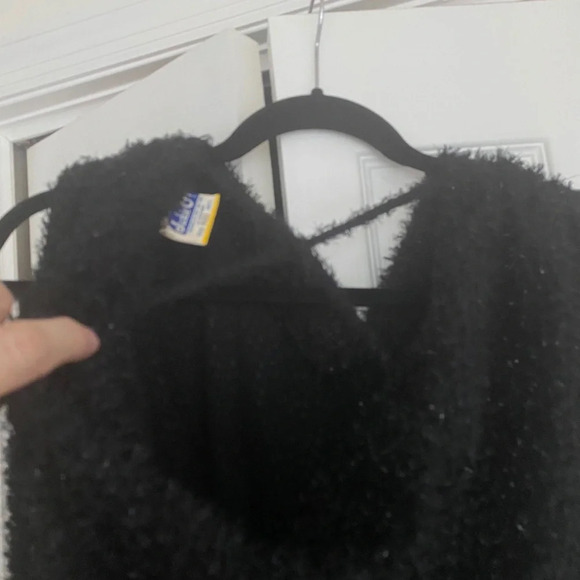 Jackie O Division of Surf and Turf California Cowl Neck Vintage Shag Top Size S - Picture 3 of 6